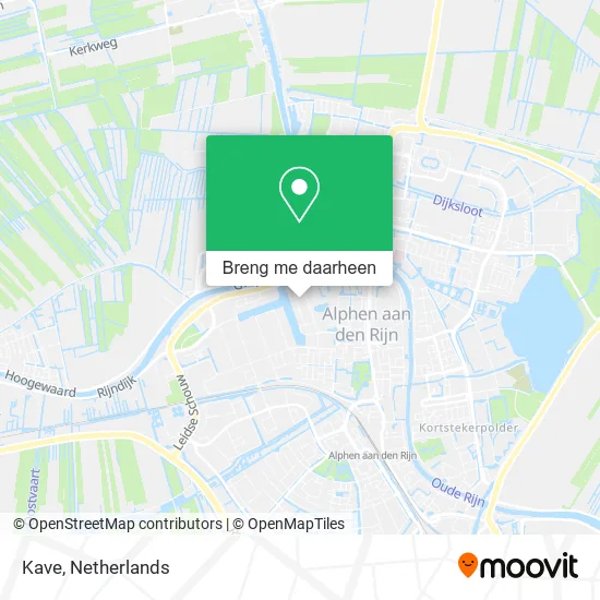 Kave kaart