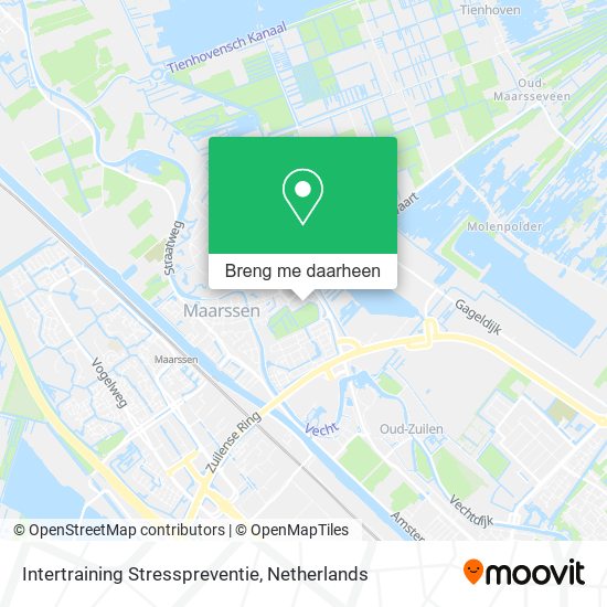 Intertraining Stresspreventie kaart