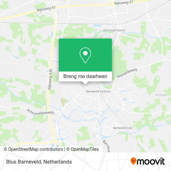 Blus Barneveld kaart