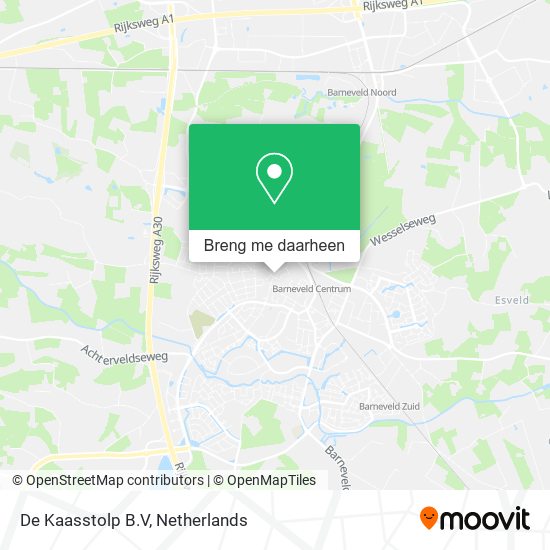 De Kaasstolp B.V kaart