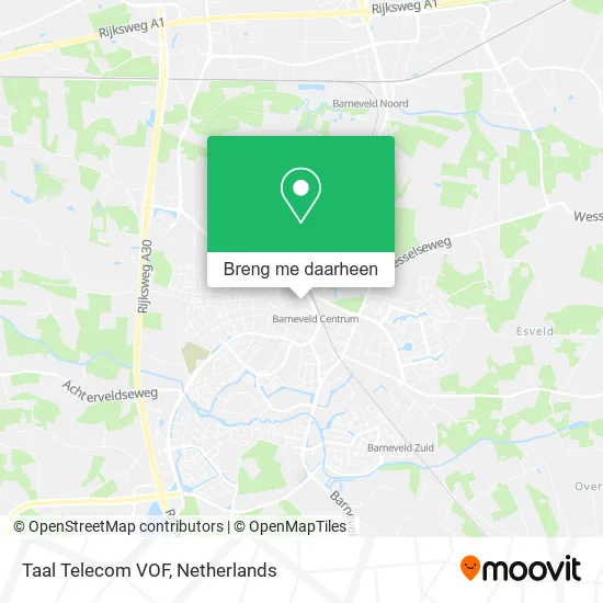 Taal Telecom VOF kaart