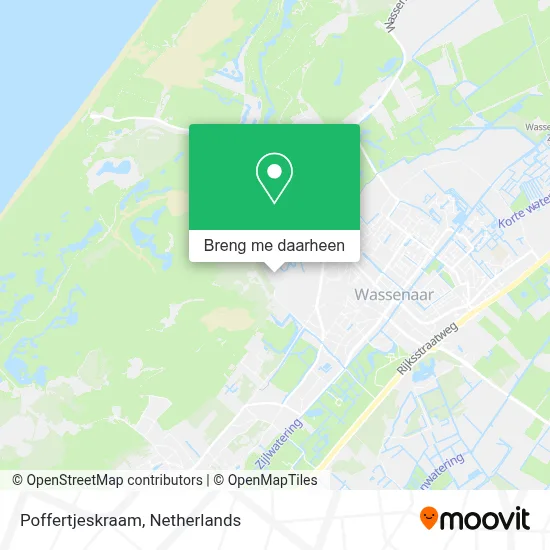 Poffertjeskraam kaart