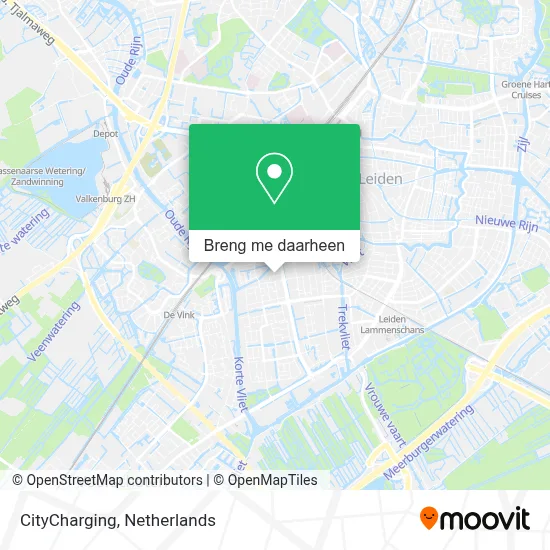 CityCharging kaart