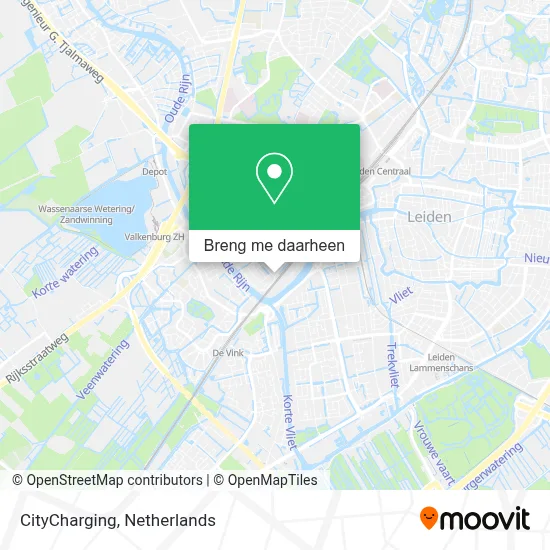 CityCharging kaart