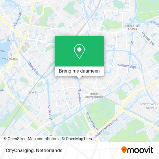 CityCharging kaart