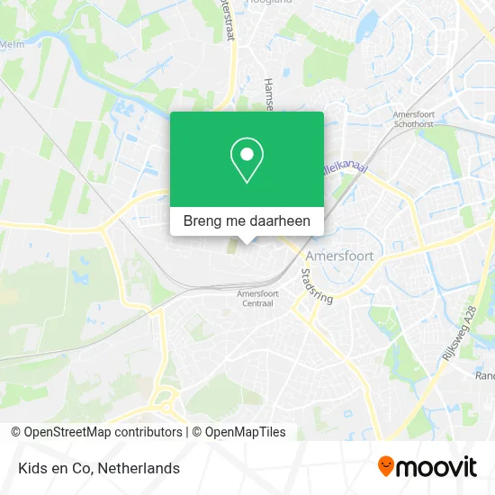 Kids en Co kaart