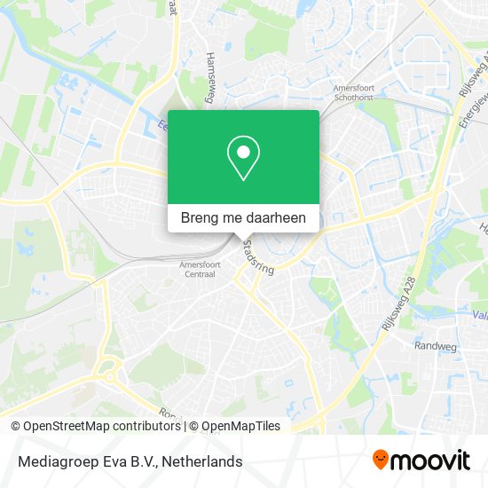 Mediagroep Eva B.V. kaart