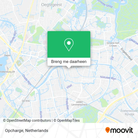 Opcharge kaart