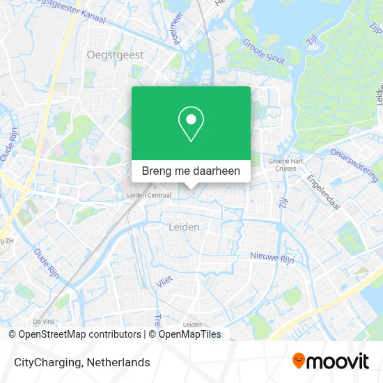 CityCharging kaart