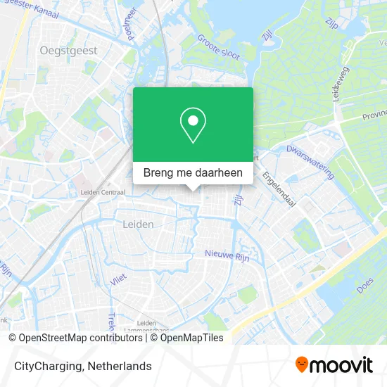 CityCharging kaart