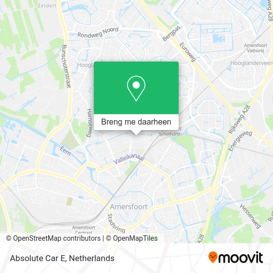 Absolute Car E kaart