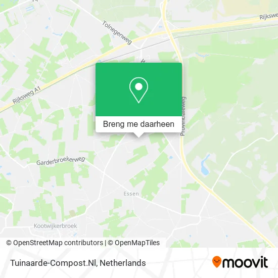 Tuinaarde-Compost.Nl kaart
