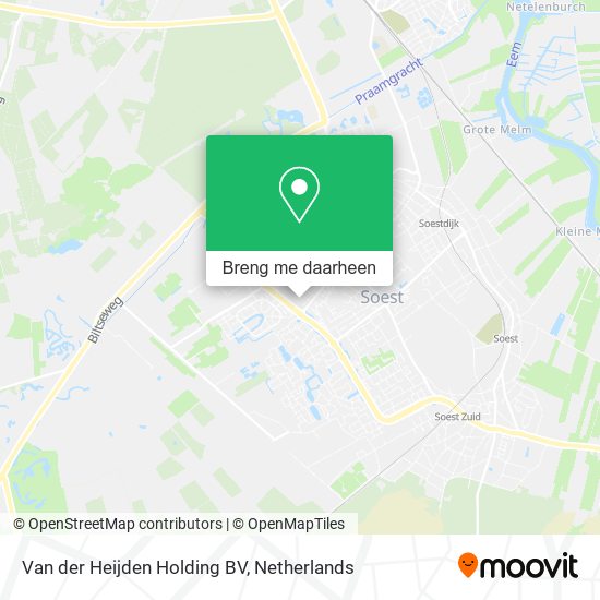 Van der Heijden Holding BV kaart