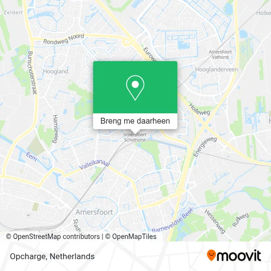 Opcharge kaart