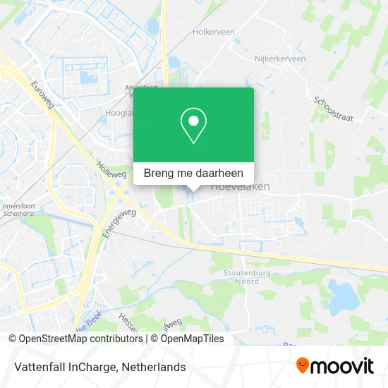 Vattenfall InCharge kaart
