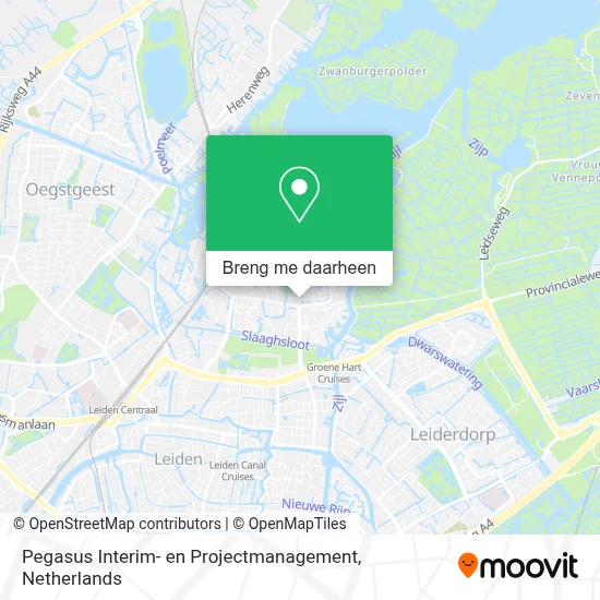 Pegasus Interim- en Projectmanagement kaart