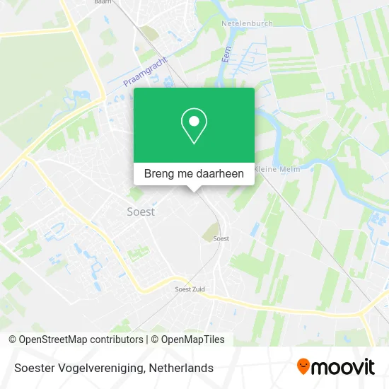 Soester Vogelvereniging kaart