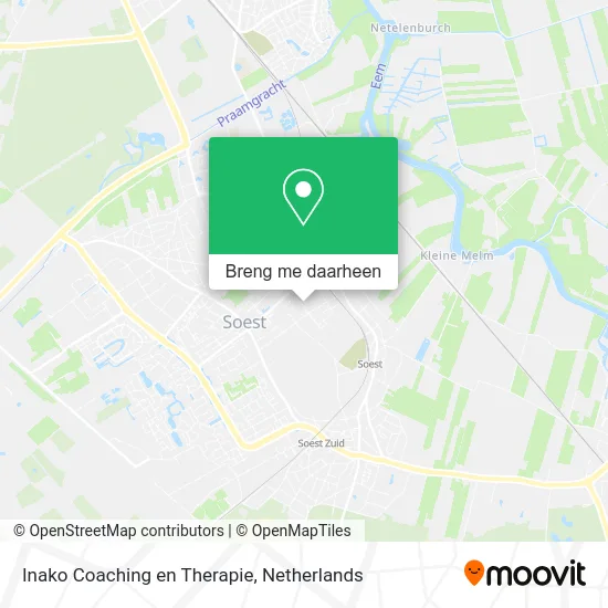 Inako Coaching en Therapie kaart