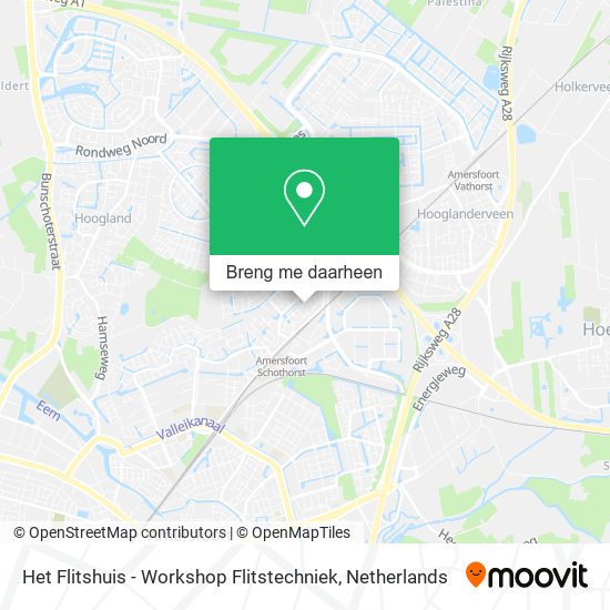 Het Flitshuis - Workshop Flitstechniek kaart
