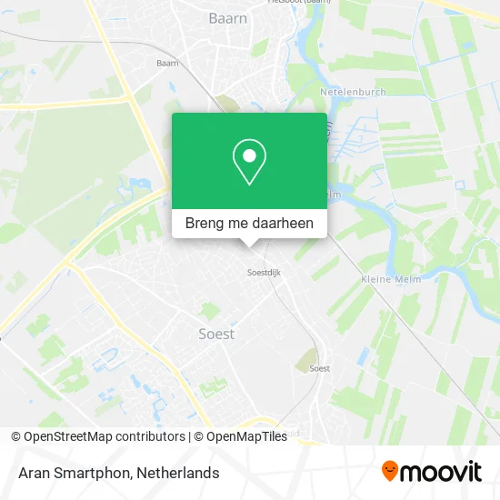 Aran Smartphon kaart