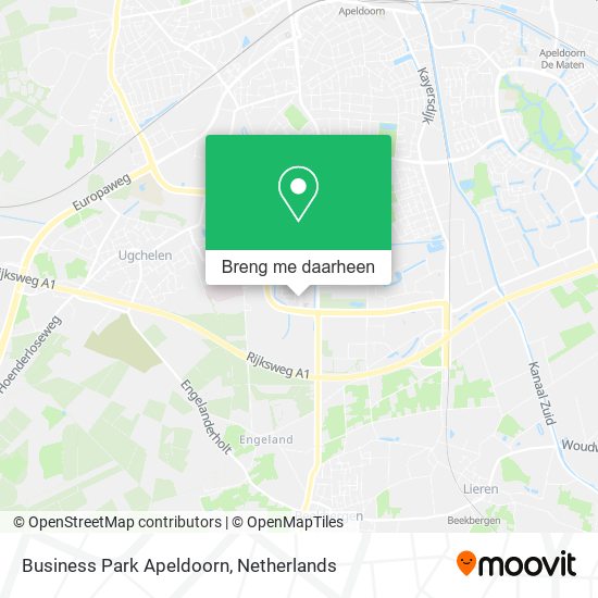 Business Park Apeldoorn kaart
