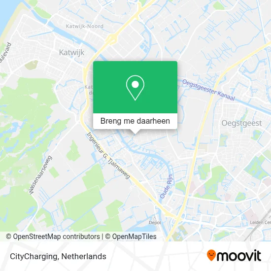 CityCharging kaart