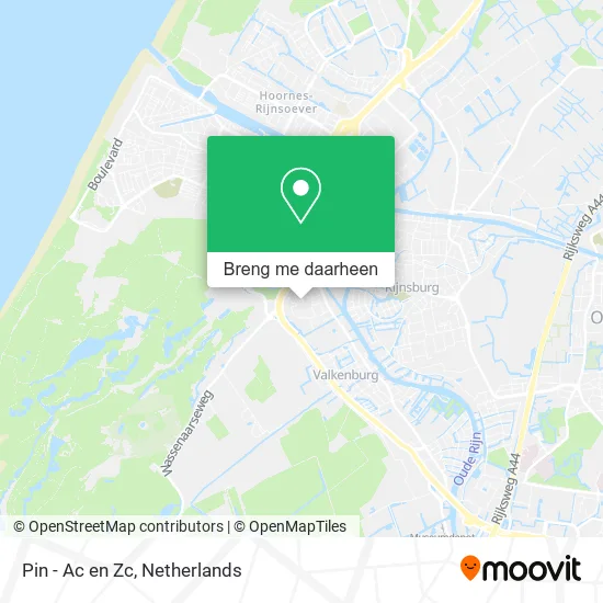 Pin - Ac en Zc kaart