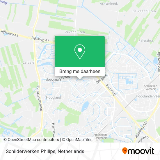 Schilderwerken Philips kaart