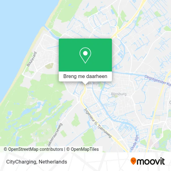 CityCharging kaart