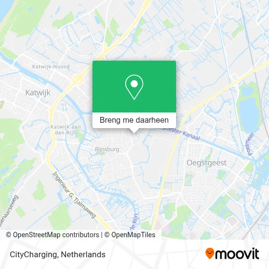 CityCharging kaart