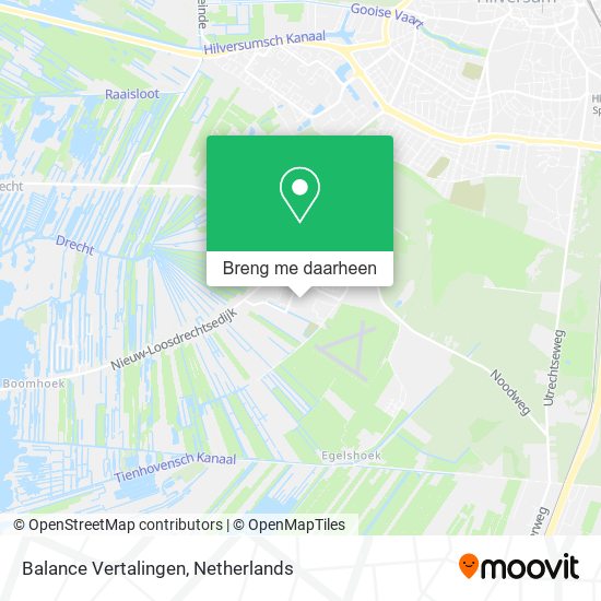 Balance Vertalingen kaart