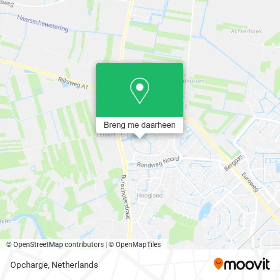Opcharge kaart