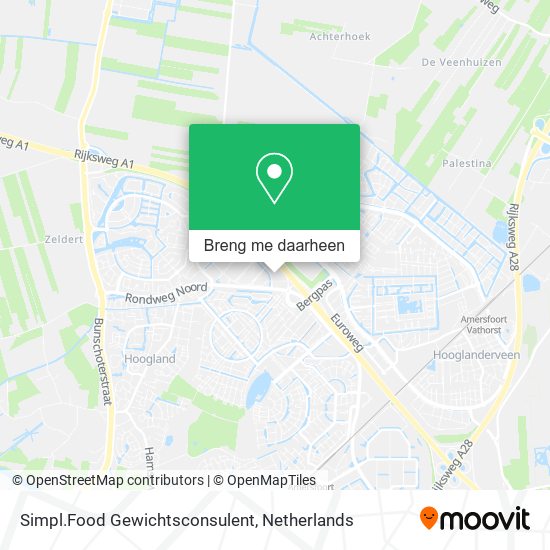 Simpl.Food Gewichtsconsulent kaart