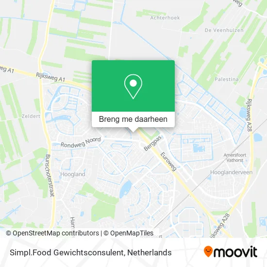 Simpl.Food Gewichtsconsulent kaart