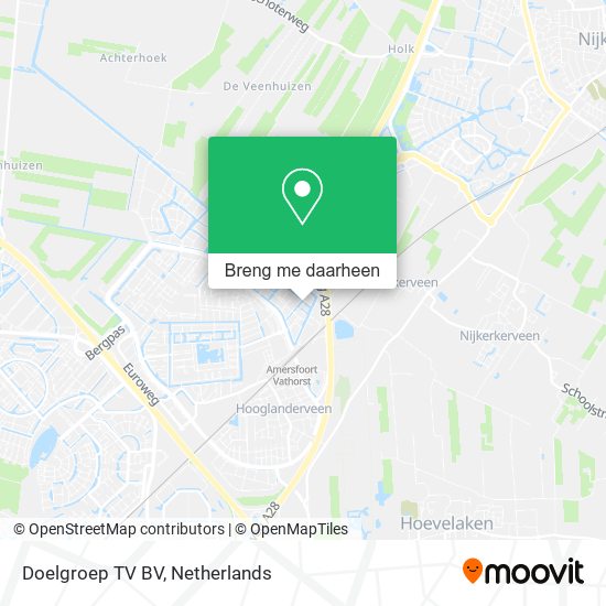 Doelgroep TV BV kaart