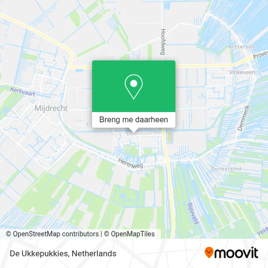 De Ukkepukkies kaart