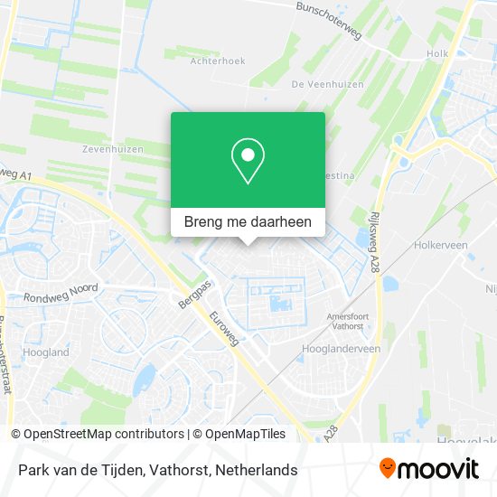 Park van de Tijden, Vathorst kaart