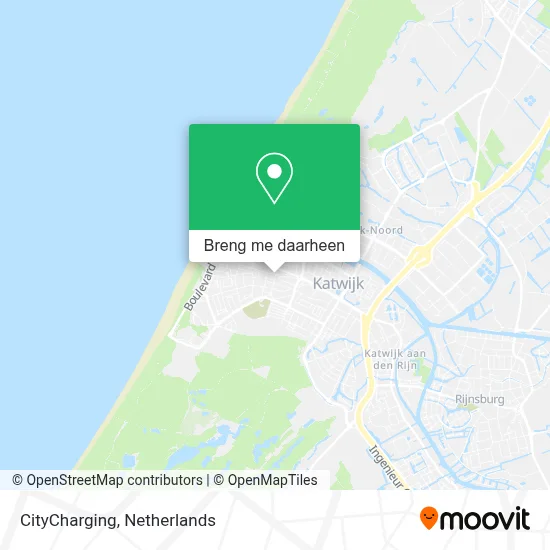 CityCharging kaart