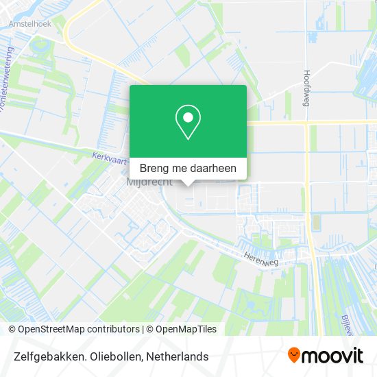 Zelfgebakken. Oliebollen kaart