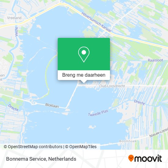 Bonnema Service kaart