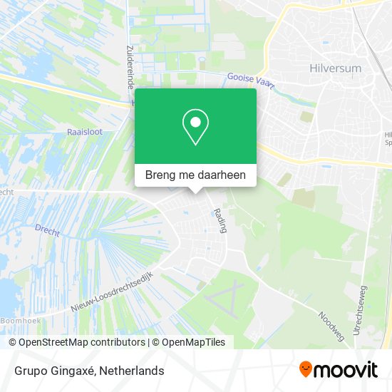 Grupo Gingaxé kaart