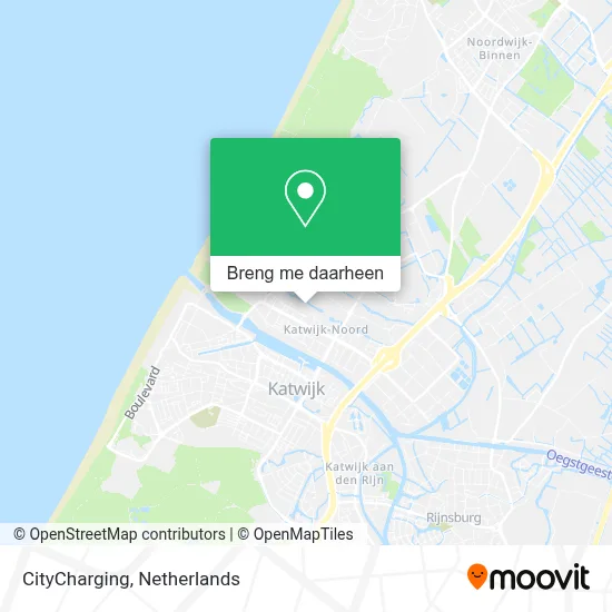 CityCharging kaart