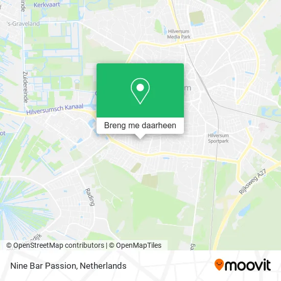 Nine Bar Passion kaart