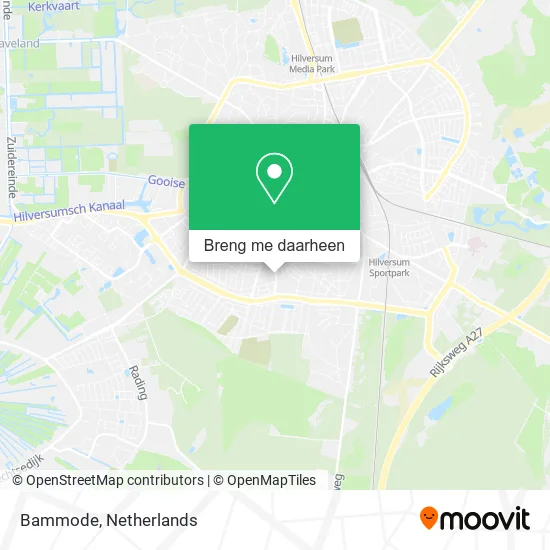 Bammode kaart
