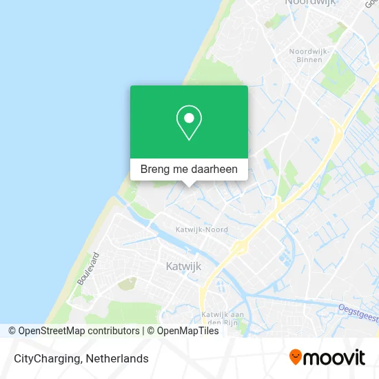 CityCharging kaart