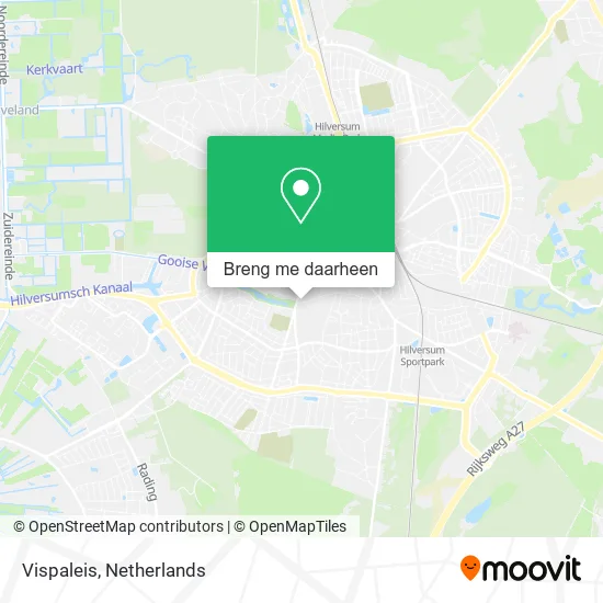 Vispaleis kaart