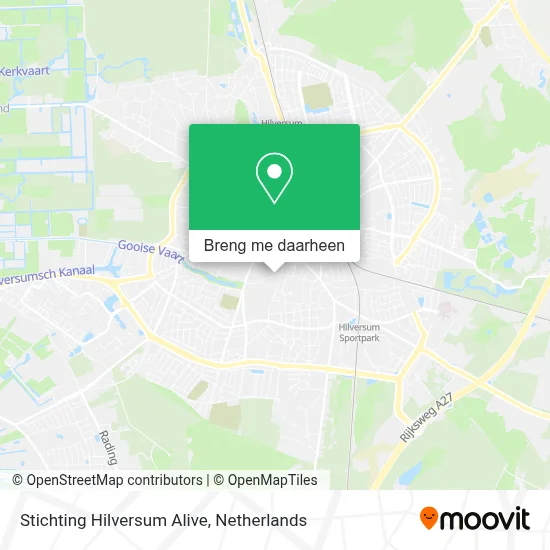 Stichting Hilversum Alive kaart