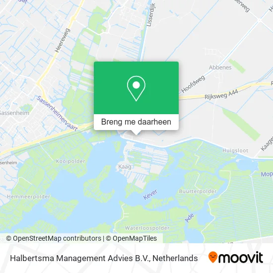 Halbertsma Management Advies B.V. kaart