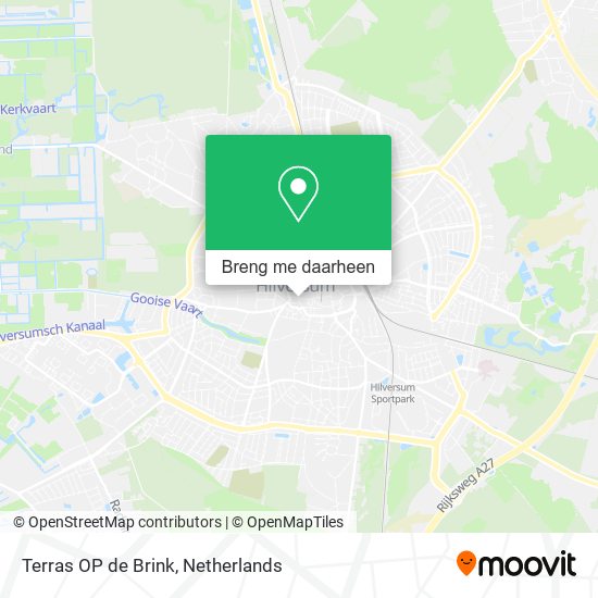 Terras OP de Brink kaart
