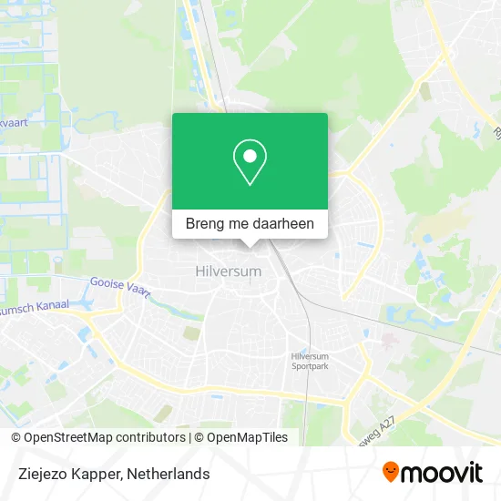 Ziejezo Kapper kaart